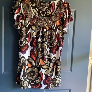 Style & Co size large Bohemian top